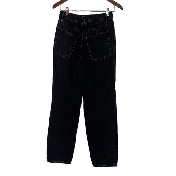 Good American Good Boy Ripped Straight Leg Jeans - Picture 5 of 11